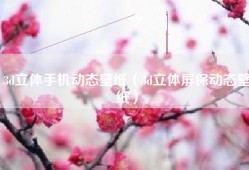 3d立体手机动态壁纸（3d立体屏保动态壁纸）