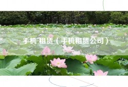 手机 租赁（手机租赁公司）