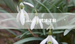 【node.js】跨域详解