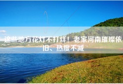 这些地方花灯不打烊！老家河南璀璨依旧、热度不减