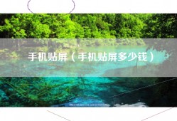 手机贴屏（手机贴屏多少钱）