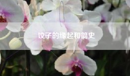 饺子的缘起和简史