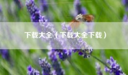 下载大全（下载大全下载）