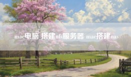 mac电脑 搭建nfs服务器 mac搭建nas