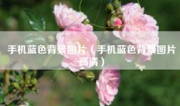手机蓝色背景图片（手机蓝色背景图片高清）