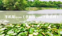 手机版steam（手机版steam下载官网）