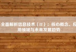 全面解析信息技术（IT）：核心概念、应用领域与未来发展趋势