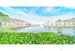 北京网站优化：如何提高搜索引擎排名？