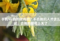 手机NFC真的很鸡肋？不会用的人才这么说，会用的都夸上天了