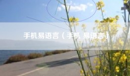 手机易语言（手机 易语言）