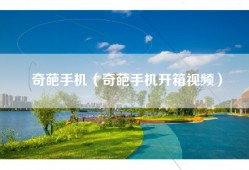 奇葩手机（奇葩手机开箱视频）