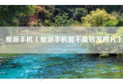 爱派手机（爱派手机能不能转发照片）