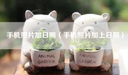 手机照片加日期（手机照片加上日期）