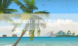 App拉新项目：正规运营还是诈骗？