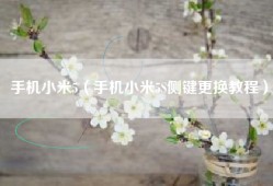 手机小米5（手机小米5S侧键更换教程）