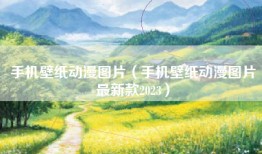 手机壁纸动漫图片（手机壁纸动漫图片最新款2023）
