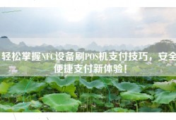 轻松掌握NFC设备刷POS机支付技巧，安全便捷支付新体验！