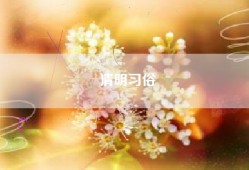 清明习俗