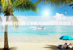 手机号码回收（手机号码回收在线估价）