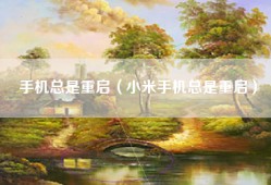 手机总是重启（小米手机总是重启）