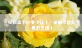 三星翻盖手机多少钱（三星翻盖智能手机多少钱）
