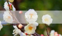 关于写作