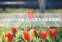jj斗地主手机版（j j斗地主手机版官网）