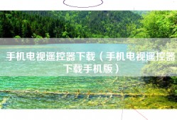 手机电视遥控器下载（手机电视遥控器下载手机版）