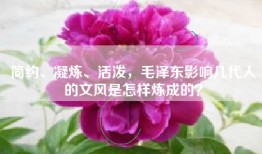 简约、凝炼、活泼，毛泽东影响几代人的文风是怎样炼成的？