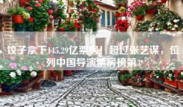 饺子拿下145.29亿票房！超过张艺谋，位列中国导演票房榜第3