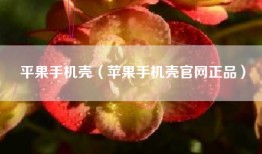 平果手机壳（苹果手机壳官网正品）