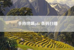 手持终端pda 条码扫描