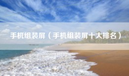 手机组装屏（手机组装屏十大排名）