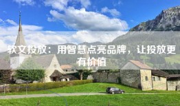 软文投放：用智慧点亮品牌，让投放更有价值