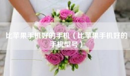 比苹果手机好的手机（比苹果手机好的手机型号）