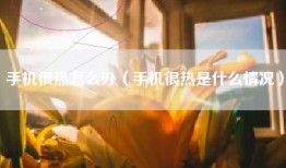 手机很热怎么办（手机很热是什么情况）