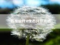 百度公开AI生态开放战略
