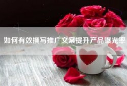 如何有效撰写推广文案提升产品曝光率