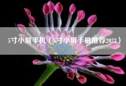 5寸小屏手机（5寸小屏手机推荐2023）