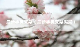 最新手机支架（最新手机支架骗局）