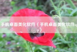 手机桌面美化软件（手机桌面美化软件app）