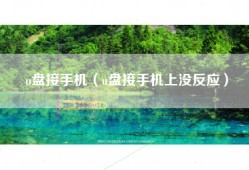 u盘接手机（u盘接手机上没反应）