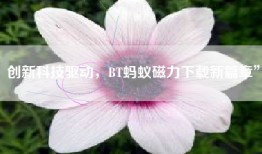 创新科技驱动，BT蚂蚁磁力下载新篇章”