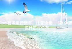 2025首发重磅新车，比亚迪唐L、汉L全新设计正式公布