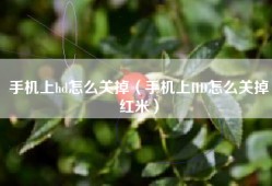 手机上hd怎么关掉（手机上HD怎么关掉红米）